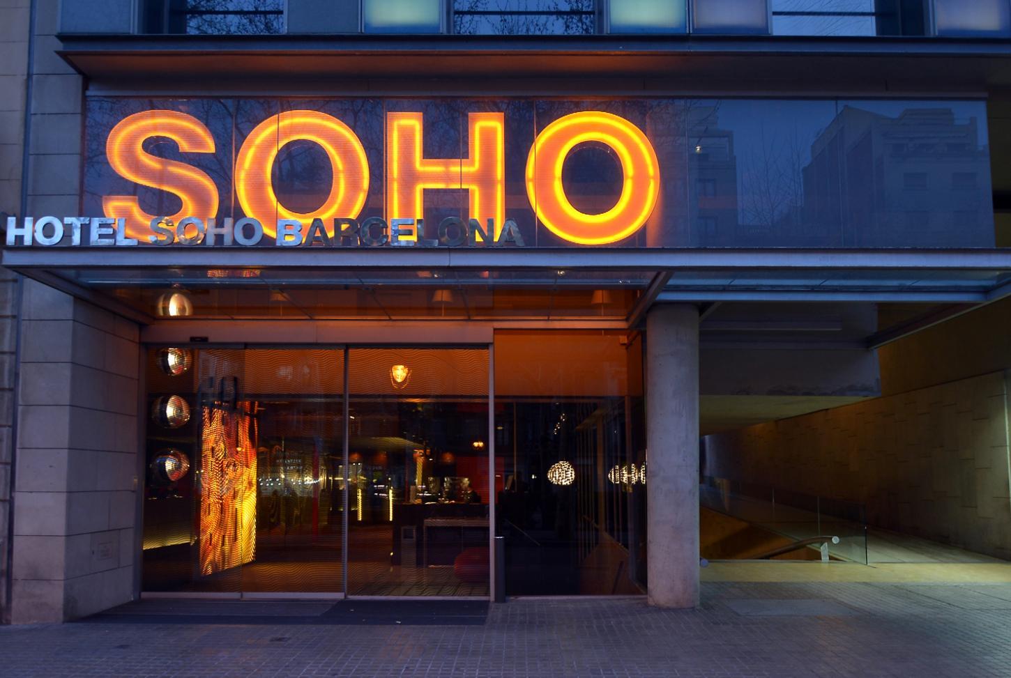 Hotel Soho Барселона Екстер'єр фото